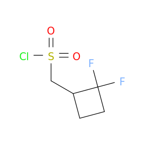 (2,2-difluorocyclobutyl)methanesulfonyl chloride