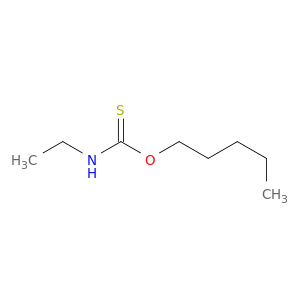 Carbamothioic acid, ethyl-, O-pentyl ester