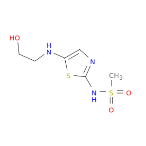 Methanesulfonamide, N-[5-[(2-hydroxyethyl)amino]-2-thiazolyl]-