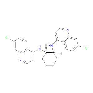 1,2-Cyclohexanediamine, N,N'-bis(7-chloro-4-quinolinyl)-, cis-