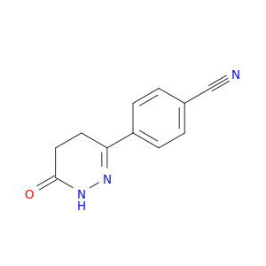 Benzonitrile, 4-(1,4,5,6-tetrahydro-6-oxo-3-pyridazinyl)-