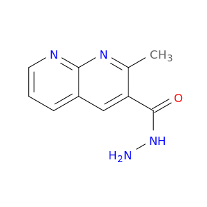 2-甲基-1,8-萘啶-3-卡巴肼