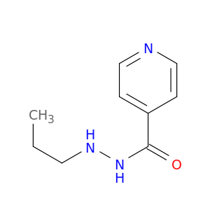 4-Pyridinecarboxylicacid, 2-propylhydrazide