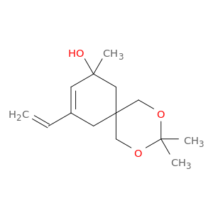 2,4-Dioxaspiro[5.5]undec-9-en-8-ol, 10-ethenyl-3,3,8-trimethyl-