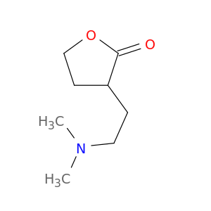 2(3H)-Furanone, 3-[2-(dimethylamino)ethyl]dihydro-