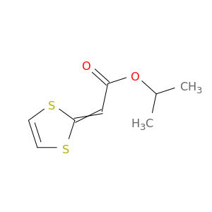 Acetic acid, 1,3-dithiol-2-ylidene-, 1-methylethyl ester