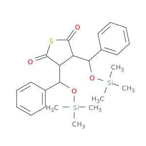 2,5-Thiophenedione, dihydro-3,4-bis[phenyl[(trimethylsilyl)oxy]methyl]-