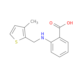 2-{[(3-METHYL-2-THIENYL)METHYL]AMINO}BENZOIC ACID