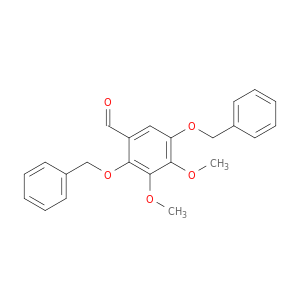 Benzaldehyde, 3,4-dimethoxy-2,5-bis(phenylmethoxy)-