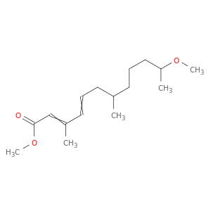 2,4-Dodecadienoic acid, 11-methoxy-3,7-dimethyl-, methyl ester