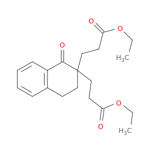 2,2(1H)-Naphthalenedipropanoic acid, 3,4-dihydro-1-oxo-, diethyl ester
