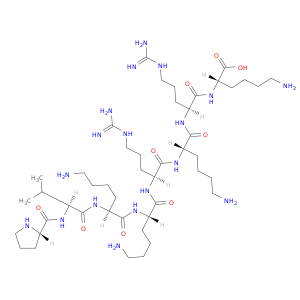 L-Lysine, L-prolyl-L-valyl-L-lysyl-L-lysyl-L-arginyl-L-lysyl-L-arginyl-