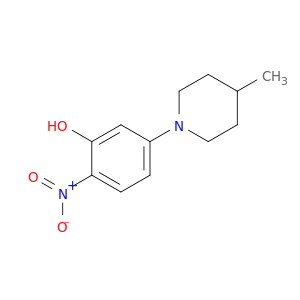 N-(3-羟基-4-硝基苯基)-4-甲基哌啶