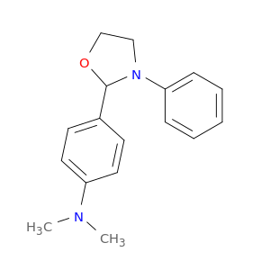 Benzenamine, N,N-dimethyl-4-(3-phenyl-2-oxazolidinyl)-