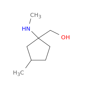 [3-Methyl-1-(methylamino)cyclopentyl]methanol