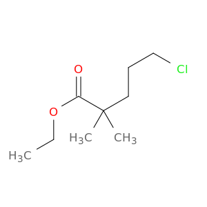 Pentanoic acid, 5-chloro-2,2-dimethyl-, ethyl ester