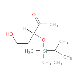 (-)-(3S)-3-{[TERT-BUTYL(DIMETHYL)SILYL]OXY}-5-HYDROXYPENTAN-2-ONE