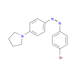 Pyrrolidine, 1-[4-[(4-bromophenyl)azo]phenyl]-