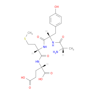 L-Glutamic acid, N-[N-(N-L-alanyl-L-tyrosyl)-L-methionyl]-