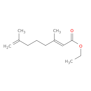 2,7-Octadienoic acid, 3,7-dimethyl-, ethyl ester, (2E)-