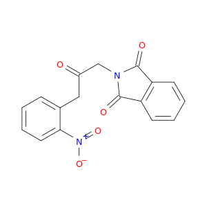1H-Isoindole-1,3(2H)-dione, 2-[3-(2-nitrophenyl)-2-oxopropyl]-
