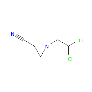 2-Aziridinecarbonitrile, 1-(2,2-dichloroethyl)-