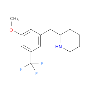 2-(3-METHOXY-5-TRIFLUOROMETHYL-BENZYL)-PIPERIDINE