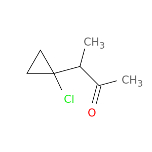 2-Butanone, 3-(1-chlorocyclopropyl)-