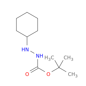 肼甲酸2-环己基-1,1-二甲基乙酯