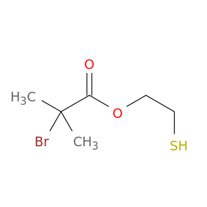 Propanoic acid, 2-bromo-2-methyl-, 2-mercaptoethyl ester