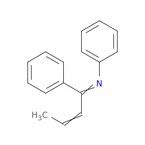 Benzenamine, N-(1-phenyl-2-butenylidene)-