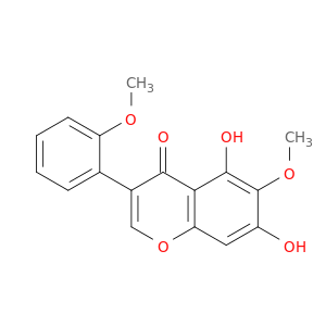 5,7-dihydroxy-6-methoxy-3-(2-methoxyphenyl)chromen-4-one