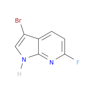 1H-吡咯并[2,3-B]吡啶,3-溴-6-氟-
