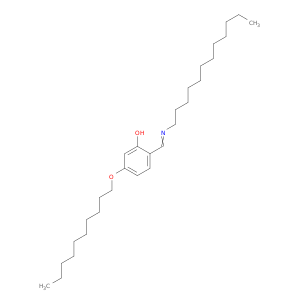 Phenol, 5-(decyloxy)-2-[(dodecylimino)methyl]-