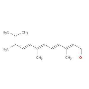 2,4,6,8,10-Dodecapentaenal, 3,7,10,11-tetramethyl-, (E,E,E,Z)-