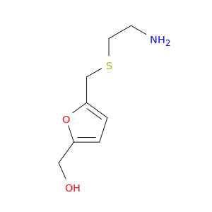 2-Furanmethanol, 5-[[(2-aminoethyl)thio]methyl]-