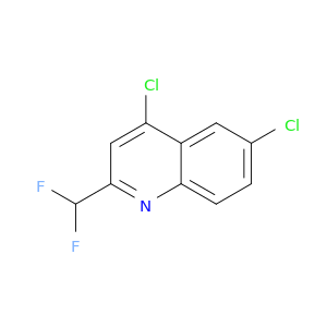 4,6-dichloro-2-(difluoromethyl)quinoline