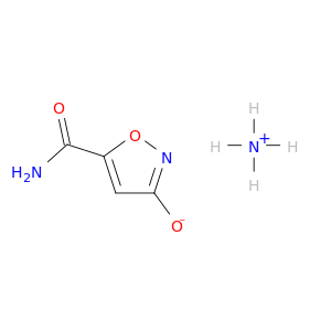 AMMONIUM 5-(CARBAMOYL)ISOXAZOL-3-OLATE