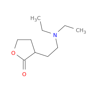 2(3H)-Furanone, 3-[2-(diethylamino)ethyl]dihydro-