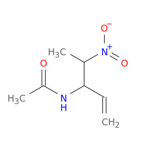 Acetamide, N-[1-(1-nitroethyl)-2-propenyl]-