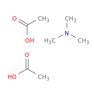 Methanamine, N,N-dimethyl-, diacetate