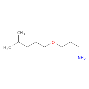 1-Propanamine, 3-[(4-methylpentyl)oxy]-