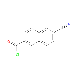 2-Naphthalenecarbonyl chloride, 6-cyano-