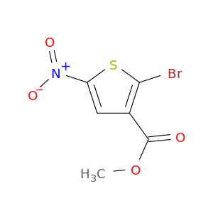 3-Thiophenecarboxylic acid, 2-bromo-5-nitro-, methyl ester