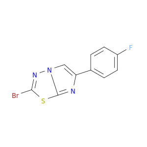 2-溴-6-(4-氟苯基)咪唑并[2,1-B][1,3,4]噻二唑