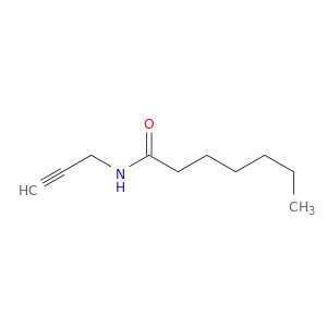Heptanamide, N-2-propynyl-
