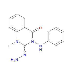 2,4(1H,3H)-Quinazolinedione, 3-(phenylamino)-, 2-hydrazone