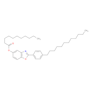 Undecanoic acid, 2-(4-dodecylphenyl)-5-benzoxazolyl ester
