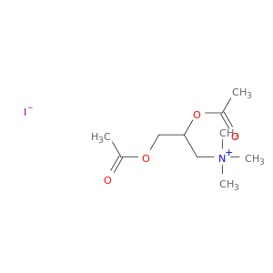 1-Propanaminium, 2,3-bis(acetyloxy)-N,N,N-trimethyl-, iodide