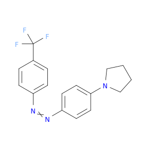 Pyrrolidine, 1-[4-[[4-(trifluoromethyl)phenyl]azo]phenyl]-